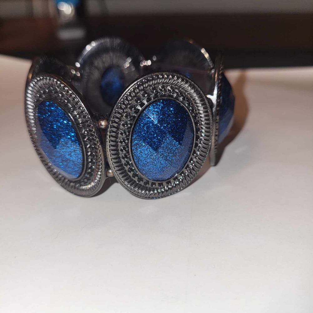 Blue bracelet
